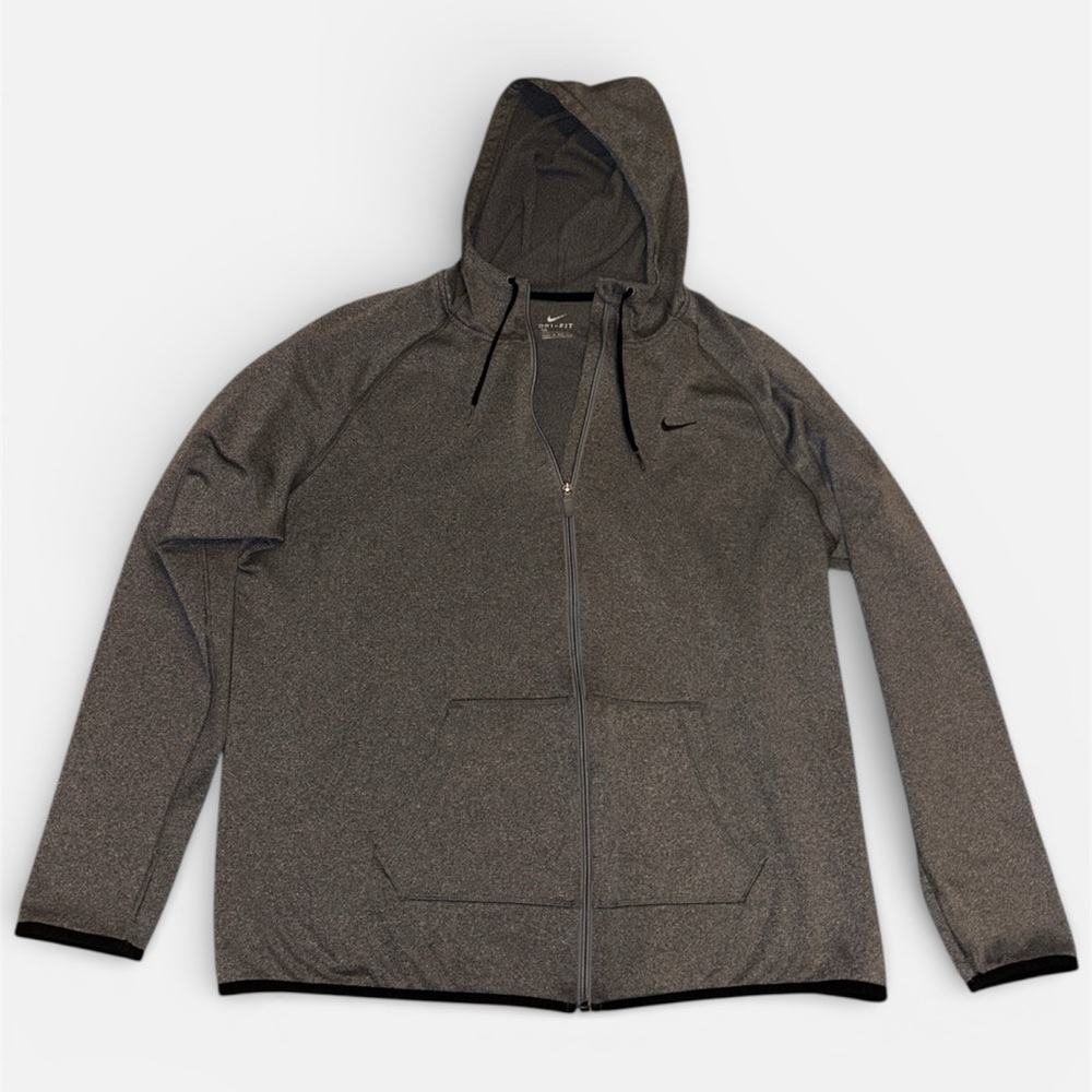 Nike Charcoal grey Hooded jacket XL